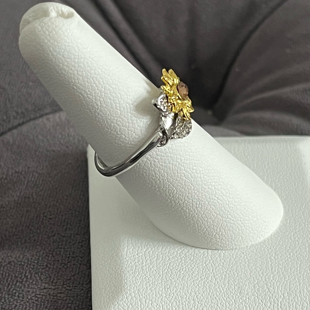 Sterling silver 🌻 ring - Picture 3 of 6